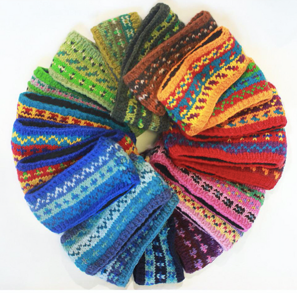 Fair Trade Wool Hats, Gloves, Hand warmers & Headbands from Nepal