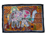 indian embroidered elephant wall hangings