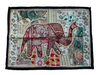indian embroidered elephant wall hangings