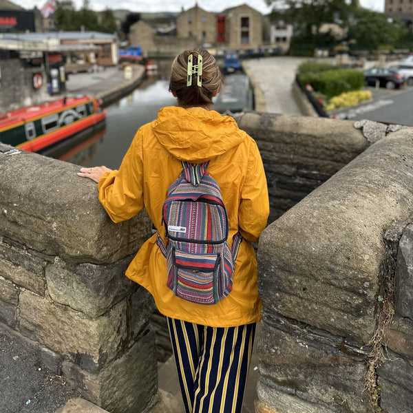 From The Source cotton rucksack from Nepal