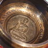 buddha relief singing bowl from nepal