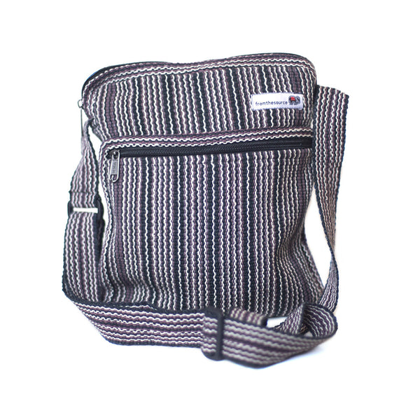 Cross Body Shoulder Bag Fair Trade Colourful Cotton Bags From