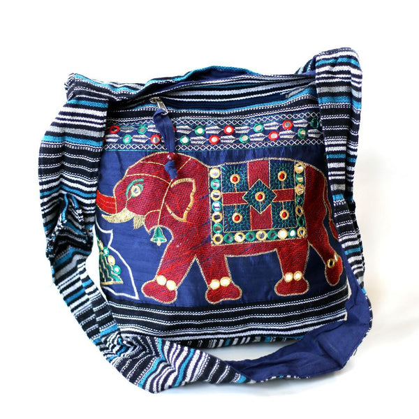 Elephant Design Embroidered Bags India Embroidered Indian