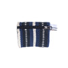 fair trade moonlight striped gehri cotton coin purse from Nepal