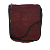 hemp shoulder bag in red colour