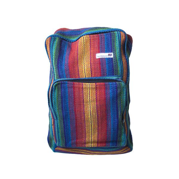 Multi coloured rucksack sale