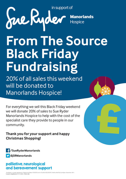 Black Friday Weekend 2018 - Donating not Discounting