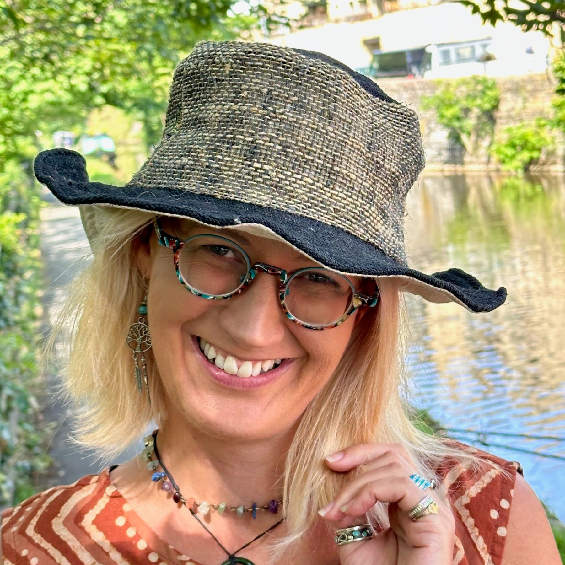 Men's Sun Hat Sun Hat Hemp Wired Wide Brim Farmers Hat With Frayed