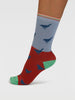 Birdie colour block women's bamboo socks