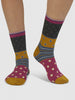 Rondel Spot And Stripe Bamboo Socks