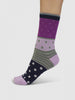 Rondel Spot And Stripe Bamboo Socks