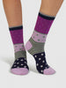 Rondel Spot And Stripe Bamboo Socks