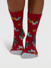 Jemila Christmas Organic Cotton Socks