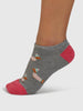 Freda Dachshund Organic Cotton Trainer Socks