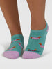 Freda Dachshund Organic Cotton Trainer Socks