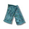 seafoam aqua green wool wrist warmers