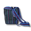 black Gheri cotton shoulder bag