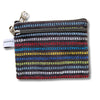 black mulit colour Gheri cotton coin purse