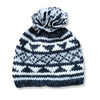 scandi designn knitted wool bobble hat