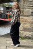 block printed summer jacket