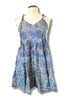 block print sun dress