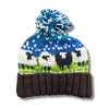 fair trade hand knitted sheep bobble hat