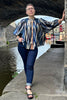dropped sleeve blouse