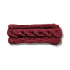 cable knit wool headband