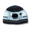 charcoal sheep wool beanie hat