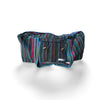 Multi-colour black holdall bag