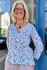 block print cotton summer top