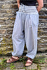 lihgt grey cotton trousers