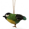 needle felt hanging great tit