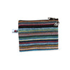 stripy cotton coin purse