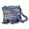 multi colour fair trade cotton satchel