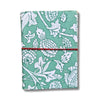 Block print fabric journal