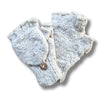 light grey fingerless mittens convertible gloves