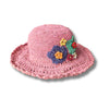 flower detail sun hat