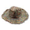 Frayed Brim Hemp Sun Hat