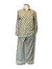 Block print Cotton Pyjamas Set