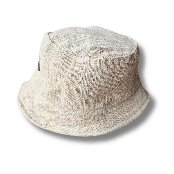 natural hemp bucket sun hat