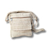natural hemp shoulder bag