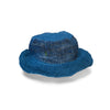 denim blue natural hemp sun hat