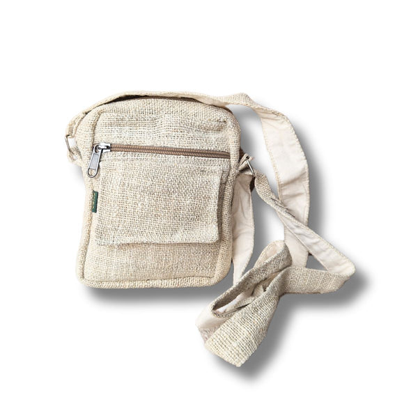 small natural hemp bag