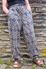 summer peg cotton trousers