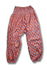 orange ali baba trousers