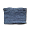 petrol blue merino wool buff
