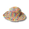 rainbow hemp sun hat