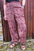 block print ajrak trousers