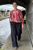 ikat women's top